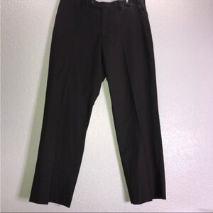 Calvin Klein Black Men's Dress Pants - Classic Straight Fit P34W X 29L